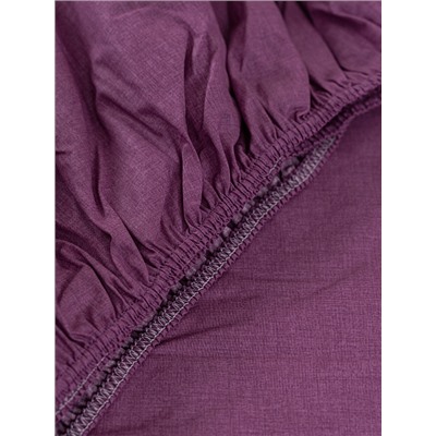 Постельное белье поплин Иваново (без пододеяльника) / Фуксия