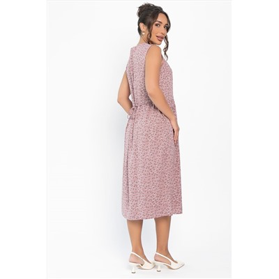 Платье Алена (пудра) П13812-48М