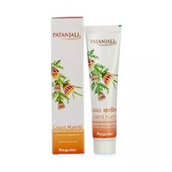Зубная паста Дант Канти, 200 гр., произв. Патанджали, Dant Kanti Regular Toothpaste 200 g, Patanjali