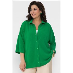 Рубашка Медея (зеленая) Б13428-13М