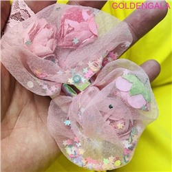 Ободок-повязка детская с бантом ОБ 28 4 шт