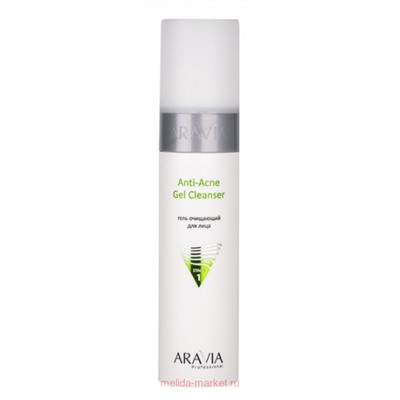 ARAVIA Professional Гель очищающий для жирной и проблемной кожи Anti-Acne Gel Cleanser 250 мл арт 6214