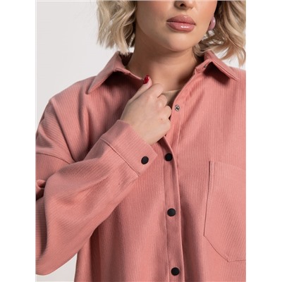 Рубашка Загадочная девушка (пыльная роза) Б15170-4М