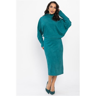 Платье Северина (зеленое море) П14571-12М