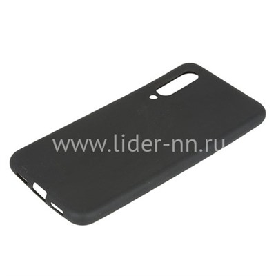Задняя панель для Xiaomi Mi 9SE Силикон матовый (черная)