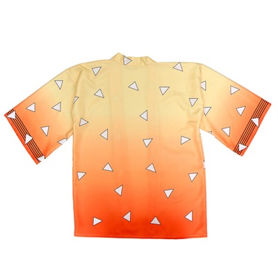 Карнавальное хаори «Демонический клинок», р. 48-50 (XL), жёлтая