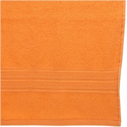 Полотенце махровое 70*120см "Comfort" цвет оранжевый 03010 плотность 300гр/м2