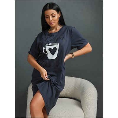 Туника "Кофе" графит