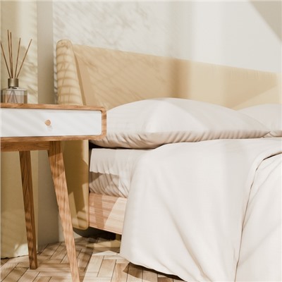 Постельное бельё LoveLife 1,5сп Ivory 143х215см, 150х225см, 50х70см-2шт, 100%хлопок, сатин, 125г/м²