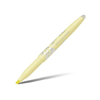 Текстовыделитель PILOT FriXion Light Soft 1-3мм желтый пастельный