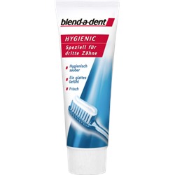 blend-a-dent Зубная паста Hygienic speziell для протезов, 3 штуки х 75 мл