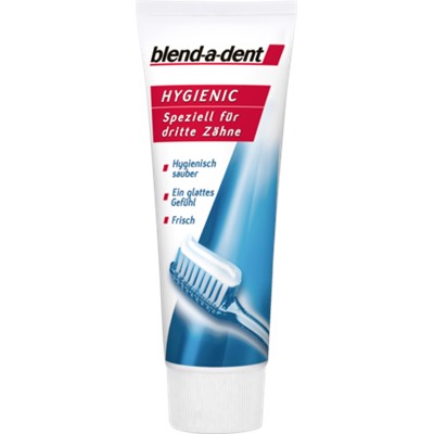 blend-a-dent Зубная паста Hygienic speziell для протезов, 3 штуки х 75 мл