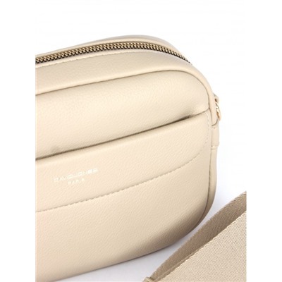 Сумка женская искусственная кожа DJ-СМ 7397-OATMEAL BEIGE,  1отд,  плечевой ремень,  бежевый 263834
