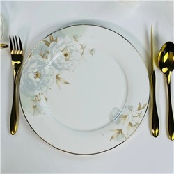 145-686 Набор из 6 тарелок 27см ЛИЛИАН в под.уп.(х5)Костяной фарфор