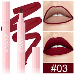 Помада-карандаш для губ DUNUF matte lip stain 03