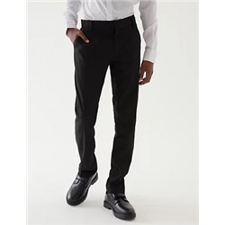 Boys' Skinny Leg Longer Length Trousers (2-18 Yrs)