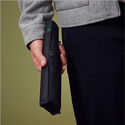 G819-01 Black (Черный) Зонт мужской автомат Fulton