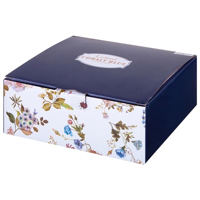 БУЛЬОННИЦА С БЛЮДЦЕМ LEFARD "КОБАЛЬТ" 450 МЛ (КОР=24НАБ.)