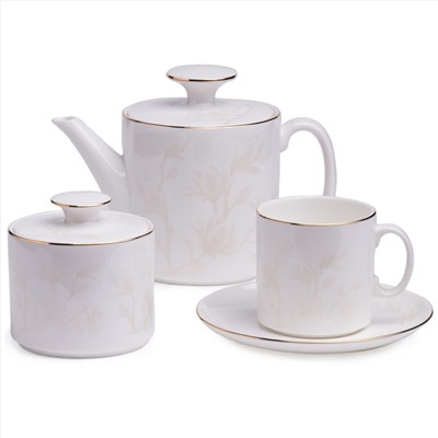ЧАЙНЫЙ СЕРВИЗ LEFARD "МЕДИССОН" НА 6 ПЕР. 14 ПР