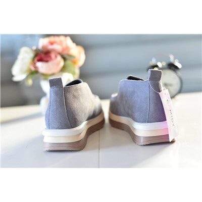 Топики из натуральной замши Camidy