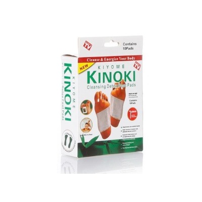 0025198 Детоксикационный пластырь для стоп Kinoki (10 шт)
