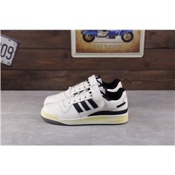 Adidas forum low j из натуральной кожи