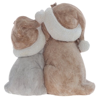 GAEM Фигурка декоративная с подсветкой "Собачки"(3хААА, н/п), L39 W23 H39 см