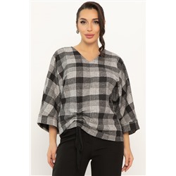 Блуза Ватсон (темно-серая) Б14686-12М