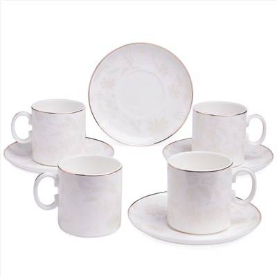 КОФЕЙНЫЙ НАБОР LEFARD "СНЕЖНАЯ КОРОЛЕВА" НА 4 ПЕР. 8 ПР. 210 МЛ