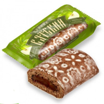 Пряники Вятский пряник с яблочным повидлом 120г/КИО (в заказ по 5 шт)