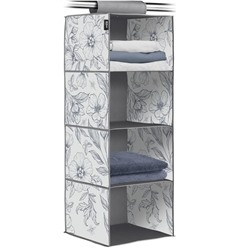 Кофр подвесной КФ1/Ц Цветы  на сером (20) оптом