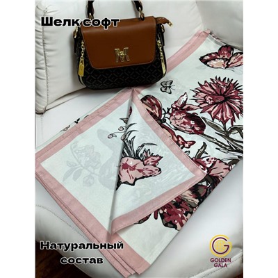 Платок шелковый большой "Парижанка" Арт 2428/29