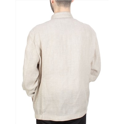 5869L BEIGE Ветровка мужская DSG DONG (100% лён)