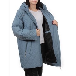 F-806 GRAY BLUE Куртка демисезонная женская (100 гр. холлофайбер)