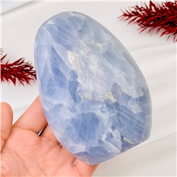 Радуга Самоцветов Полированный камень из голубого Кальцита