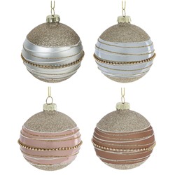 GAEM Набор из 12шт Украшение новогоднее "Шар", D 8 см, L35 W25 H8,5 см