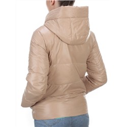 8265 BEIGE Куртка демисезонная женская BAOFANI (100 гр. синтепон)