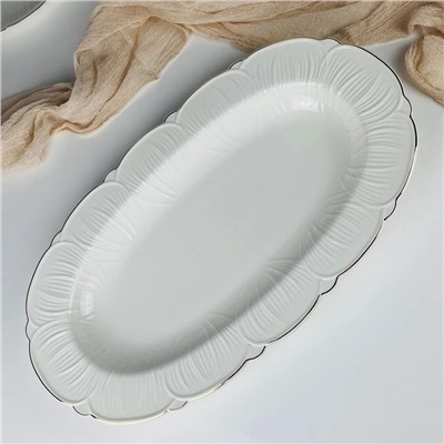 109-277 Овальное блюдо 41см ORCHIDEA в под.уп.(х8)Фарфор