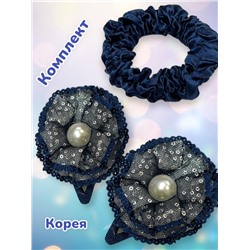 Детский набор аксессуаров для волос (Резинка 1 +тик-так 2) ТК2 тип 3