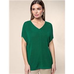 Джемпер из гладкой вискозы с лиоцеллом