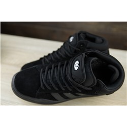 Зимние Adidas Campus из натуральной замши