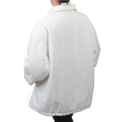 H24-216 WHITE Куртка демисезонная женская (100 гр. синтепон)