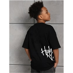 Футболка "Хиг" черный мальчик