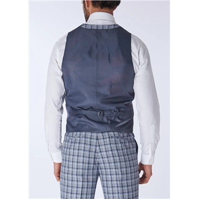 Henley & Knight Thomas Check Suit Waistcoat
