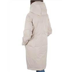 2392 LT. BEIGE Пальто зимнее женское (200 гр. холлофайбер)