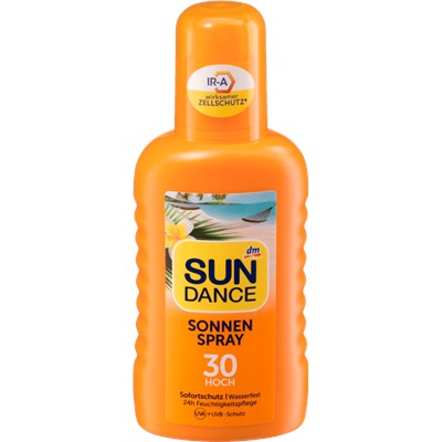 SUNDANCE Sonnenspray Солнцезащитный спрей LSF 30, 200 мл