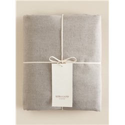 Простыня SL Home Linen collection 200*220 см , цв.бежевый, лён30%/хлопок70%