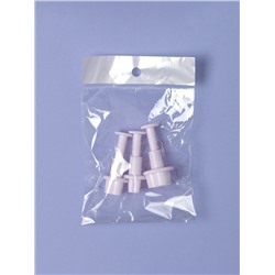 Плунжеры кондитерские «Сердечко», набор 3 шт.: 1.6×1.1 см, 1.4×1 см, 1×1 см, пластик, белые