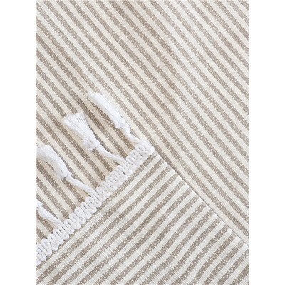Комплект штор для кухни SL HOME Direction 140×180 см-2 шт., подхваты 2 шт., лён 100%