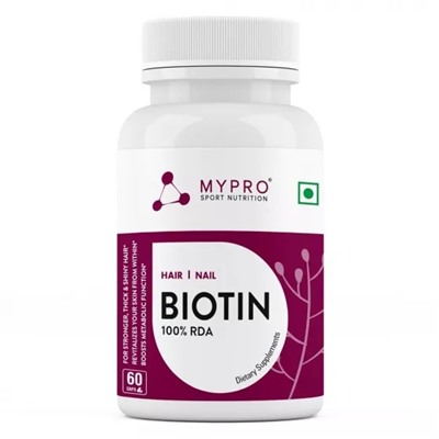 Биотин (60 кап), Biotin 100% RDA, произв. Mypro Sport Nutrition